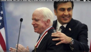 Co-conspirators U.S. Senator John McCain & M. Saakashvili